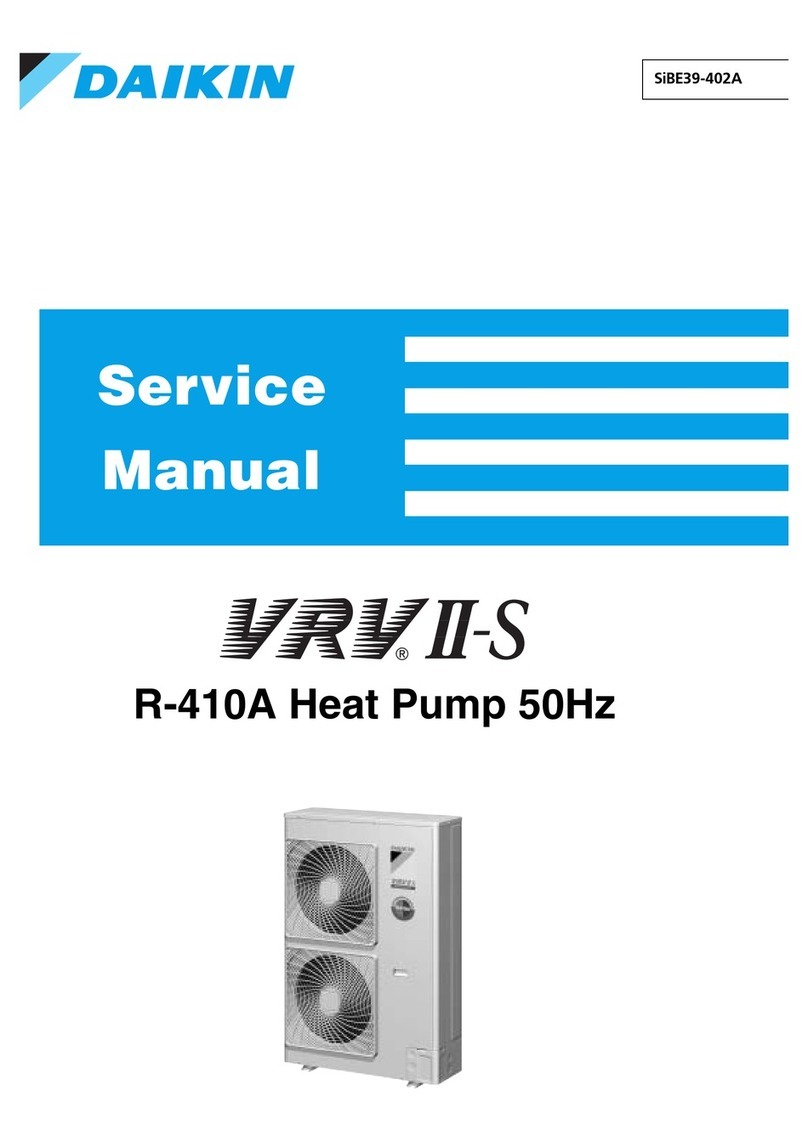 Daikin R-410A User manual