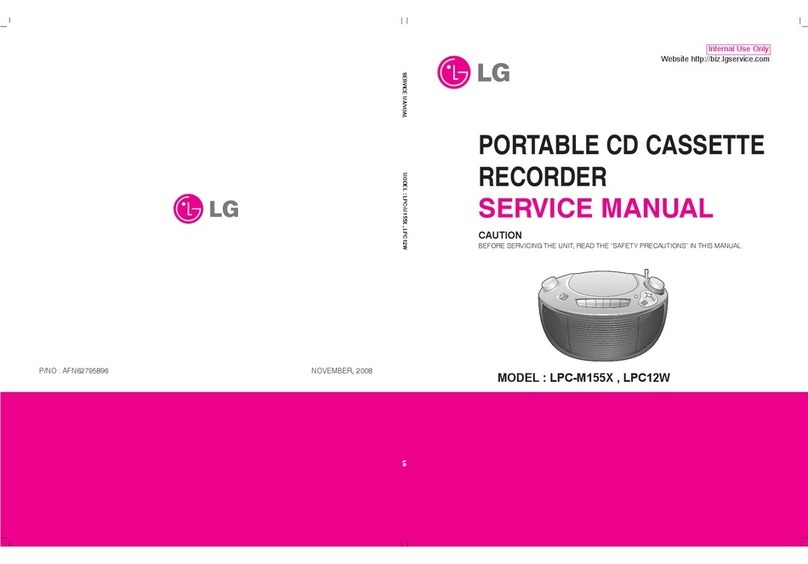 LG LPC-M155X User manual