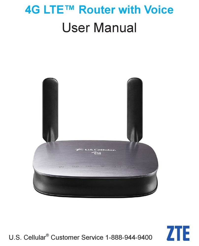 Zte Avid 4G LTE User manual