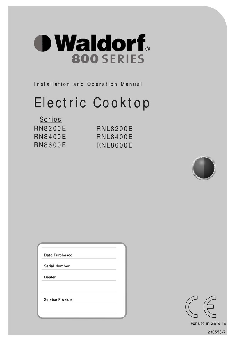 Waldorf RN8200E User manual