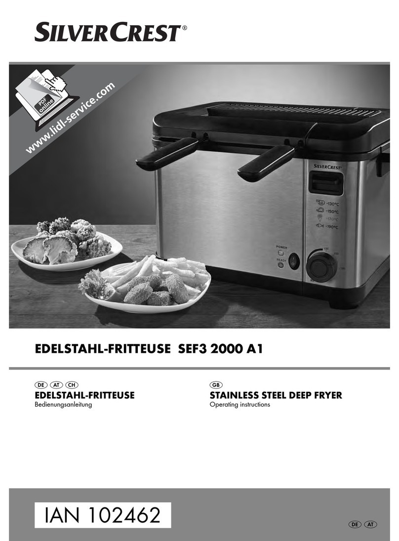 Silvercrest SEF3 2000 A1 operating instructions