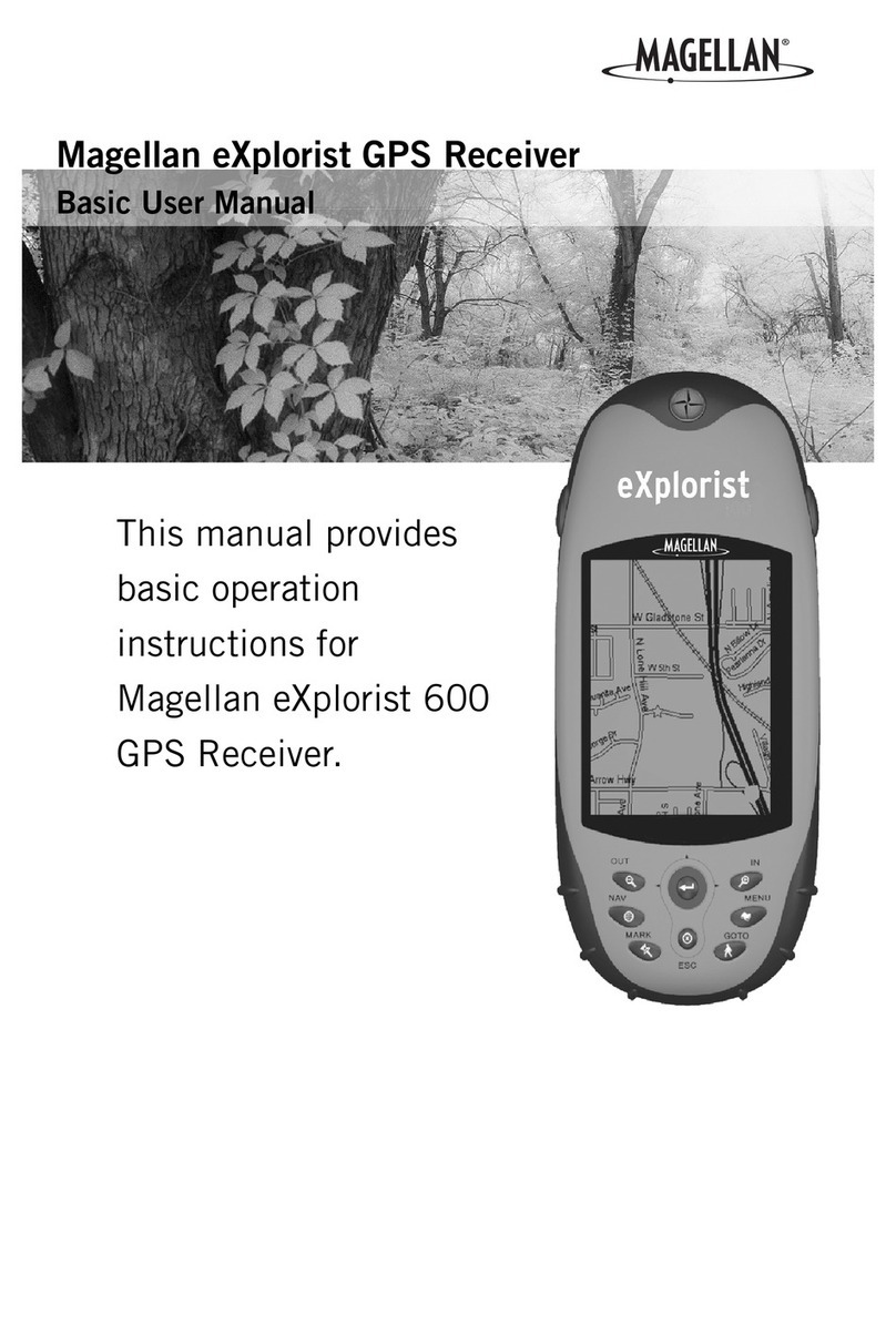 Magellan eXplorist User manual