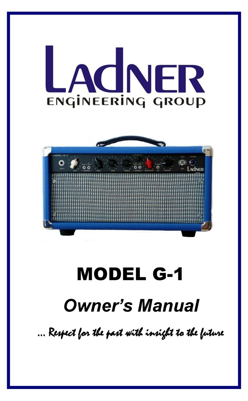 Ladner G-1 owner's manual