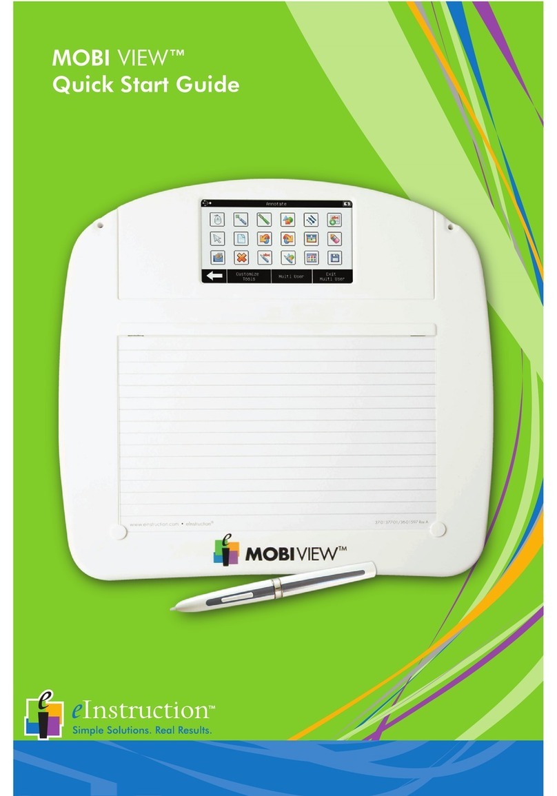 eInstruction Mobi View User manual