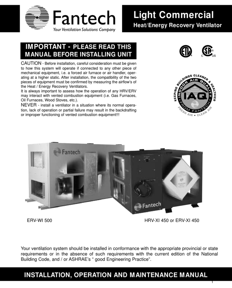 Fantech PLATINUM STAGE user guide