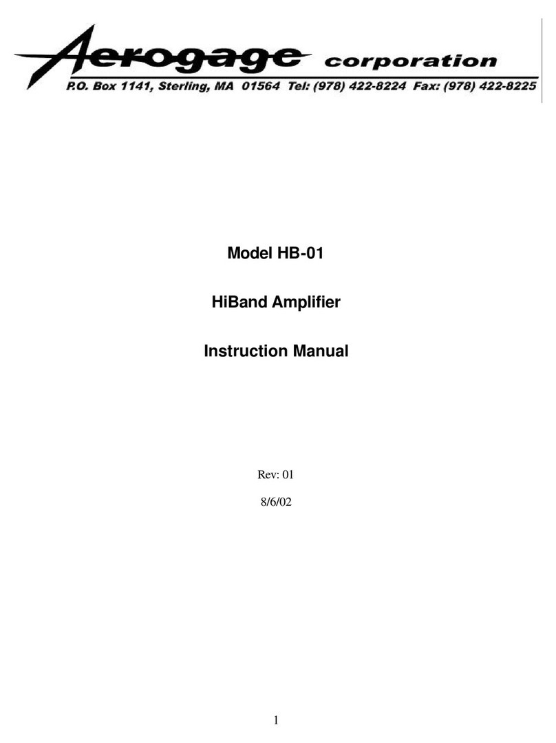 Aerogage HB-01 instruction manual