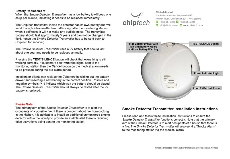 Chiptech 130809 installation instructions