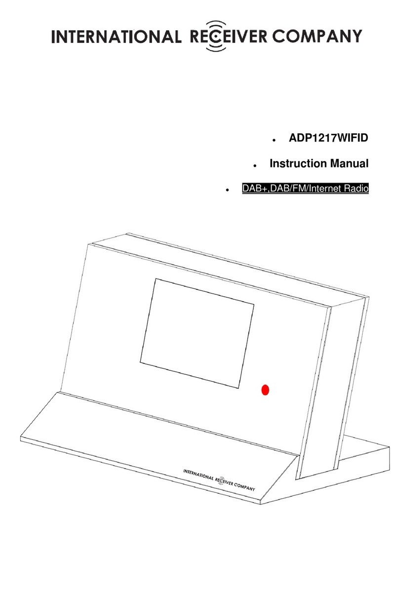 International Receiver Company ADP1217WIFID User manual