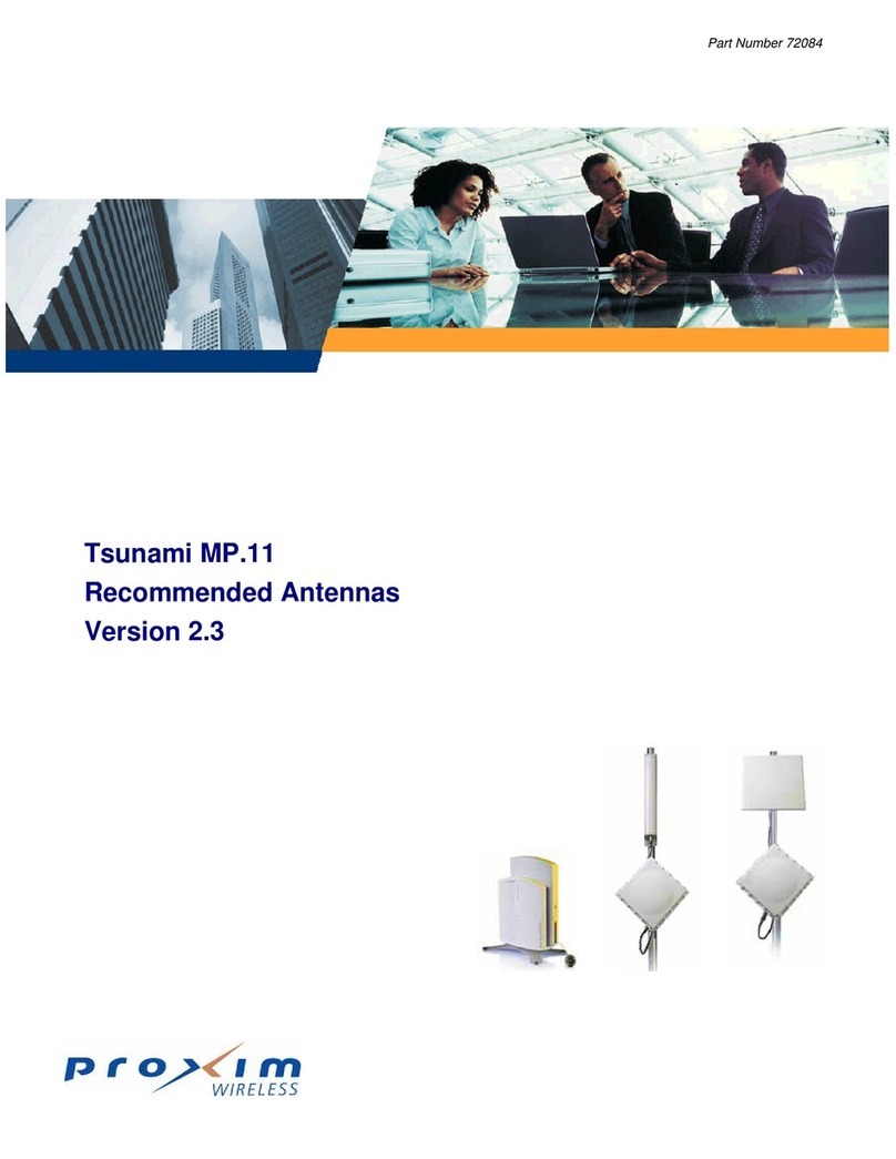 Proxim Antenna Tsunami MP.11 specification