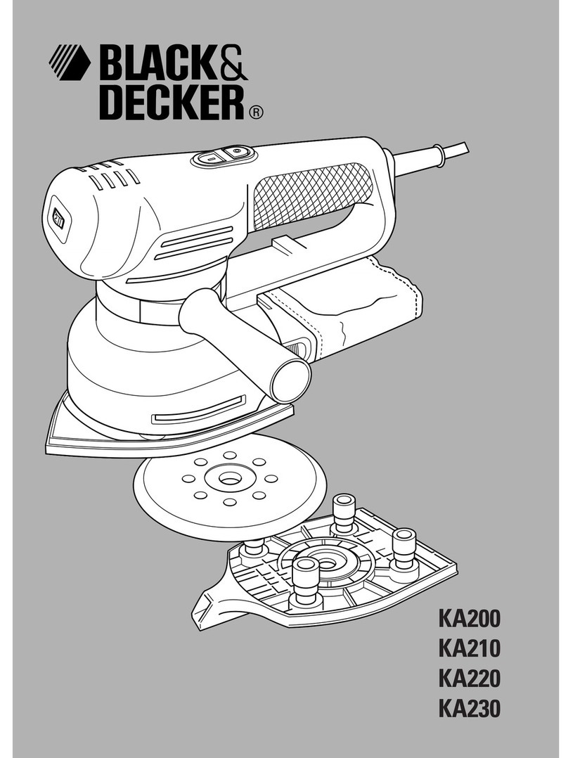 Black & Decker KA200 User manual