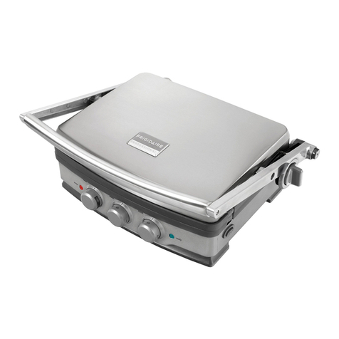Frigidaire Panini Grill/Griddle Owner's manual Frigidaire Panini Grill/Griddle Owner's manual