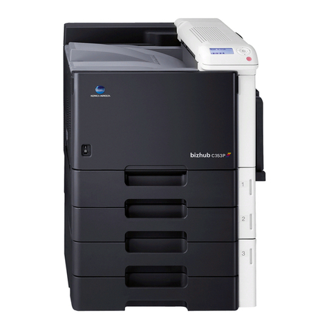 Konica Minolta BIZHUB C353P Service manual