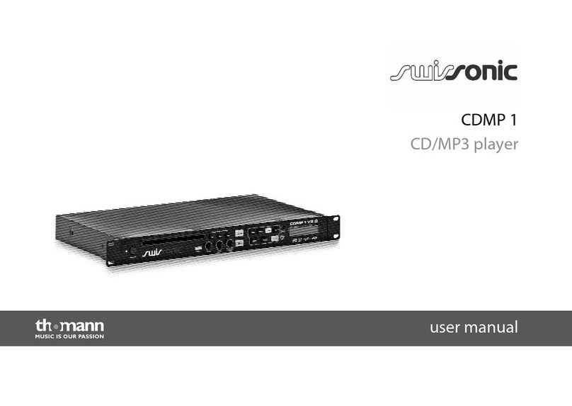 swissonic CDMP 1 user manual