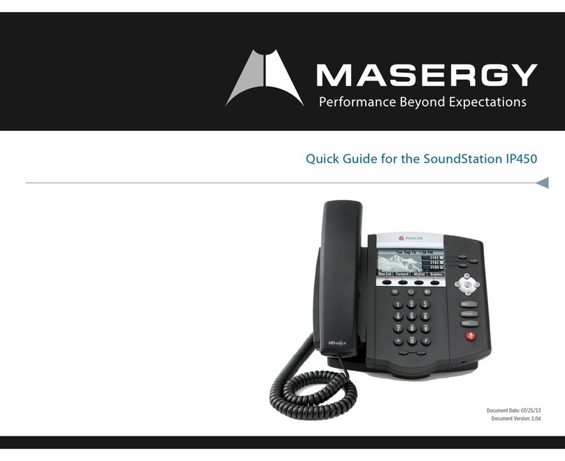 Polycom SoundStation IP450 quick guide