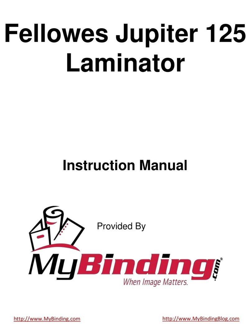 Fellowes Jupiter 125 User manual