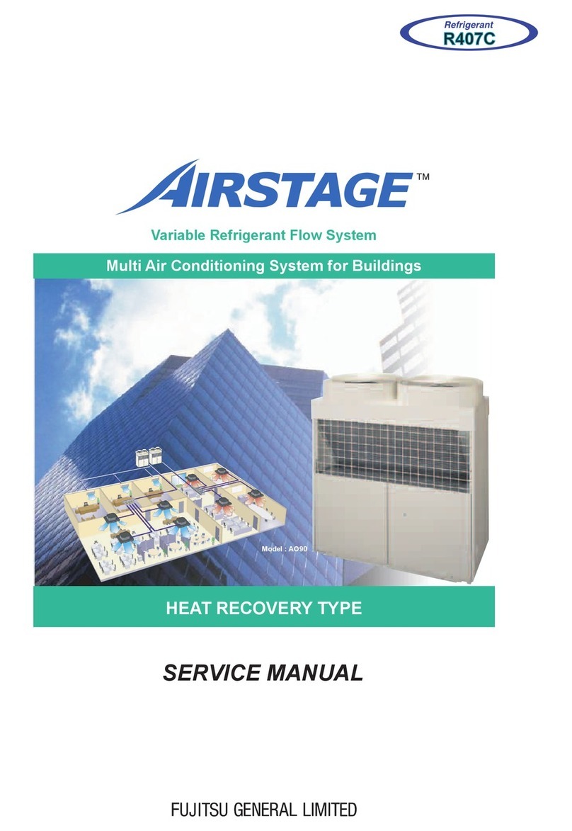 Fujitsu R407C User manual
