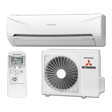 Mitsubishi Heavy Industries SRK25ZJP-S User manual Mitsubishi Heavy Industries SRK25ZJP-S User manual