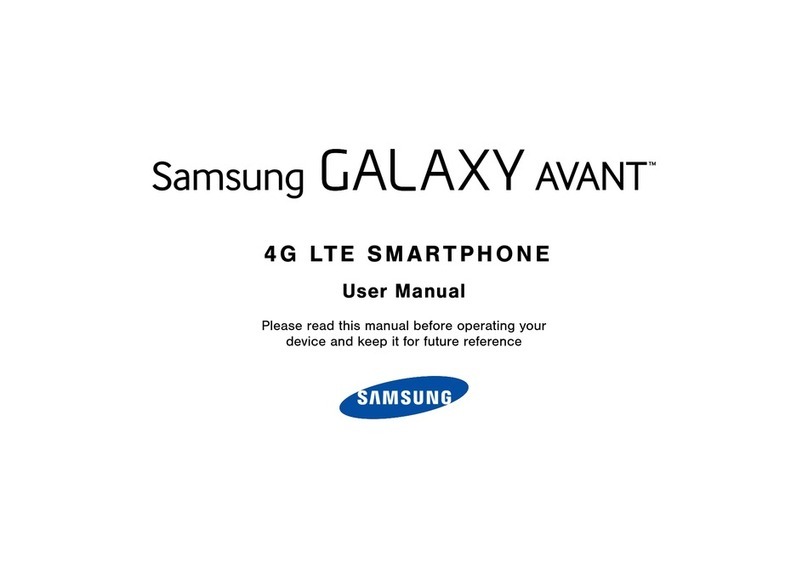 Samsung Galaxy Avant User manual Samsung Galaxy Avant User manual