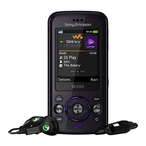 Sony Ericsson W395 User manual