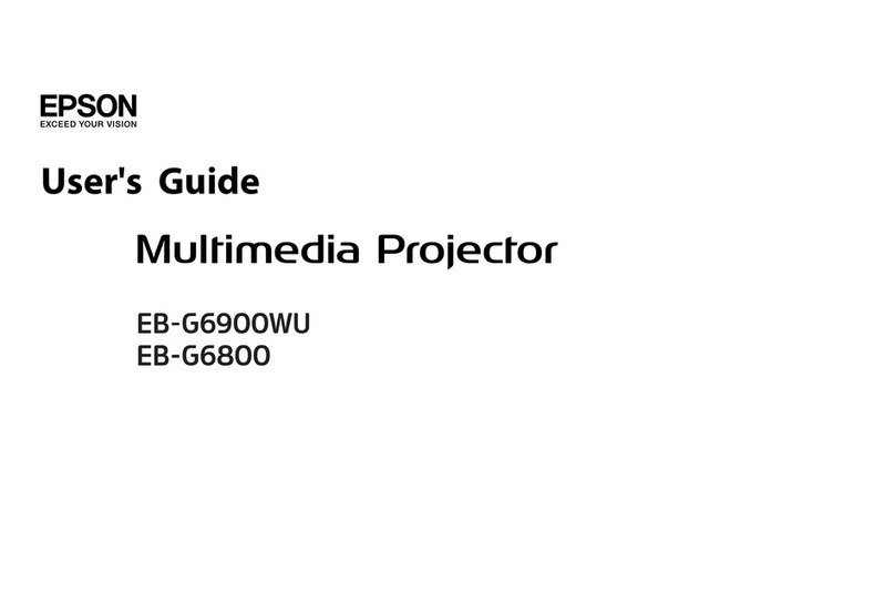 Epson EB-G6900WU User manual
