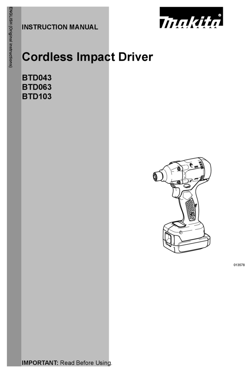 Makita BTD043 User manual