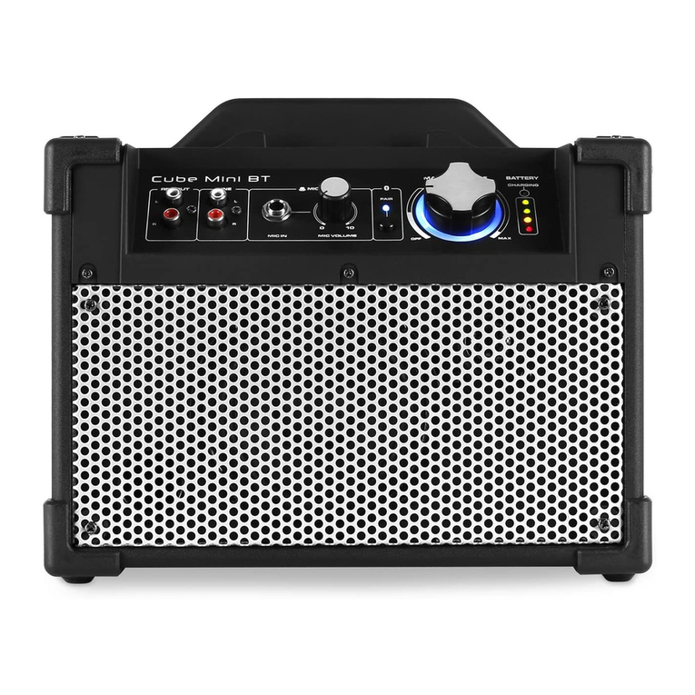 DJ-Tech Cube MINI BT User manual