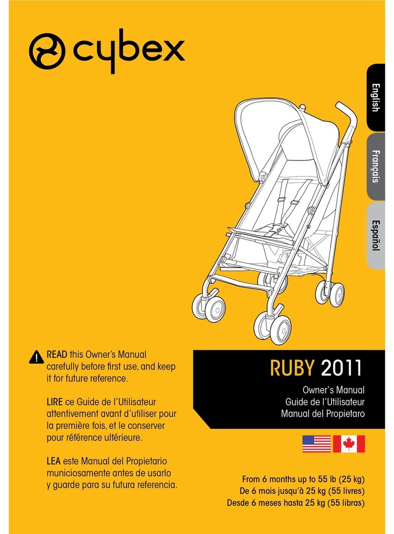 CYBEX RUBY 2011 User manual