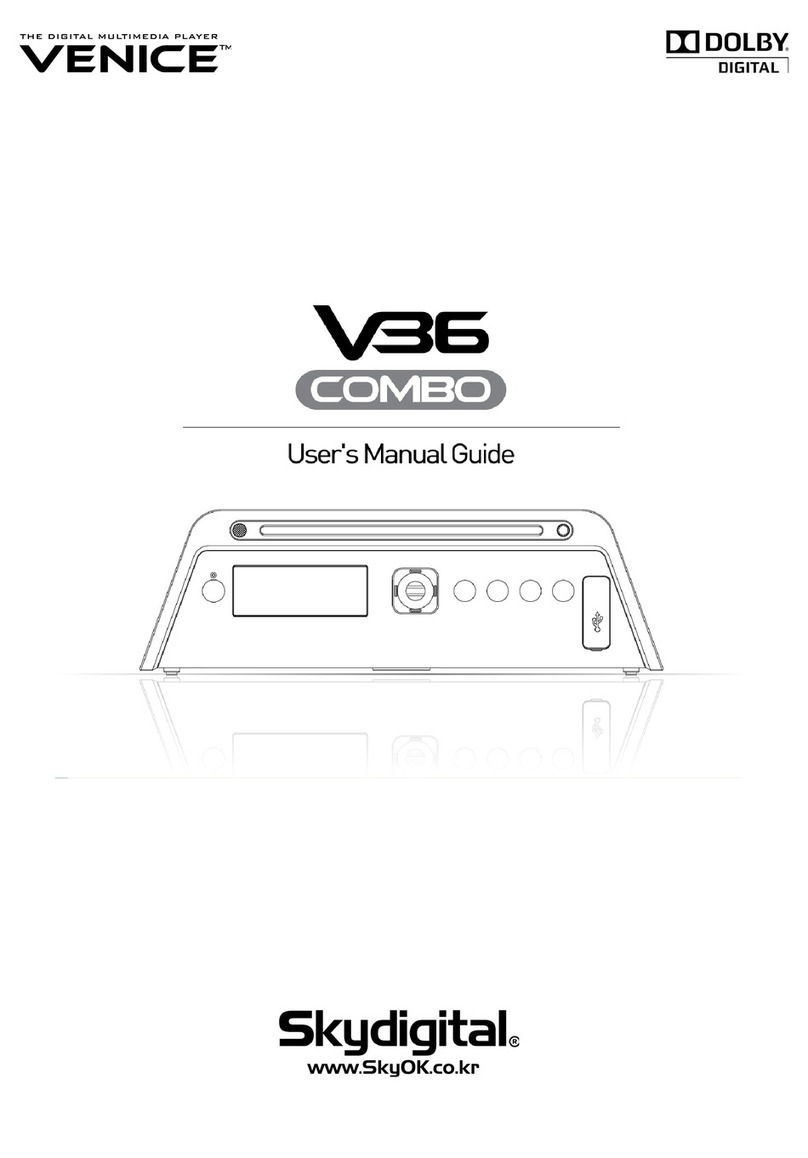 Skydigital V36 Assembly instructions