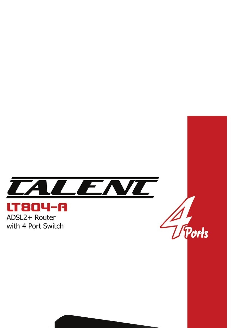 Talent LT804-A Quick installation guide