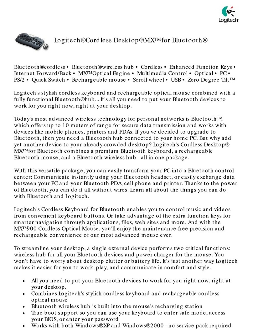 Logitech MX Air Quick manual