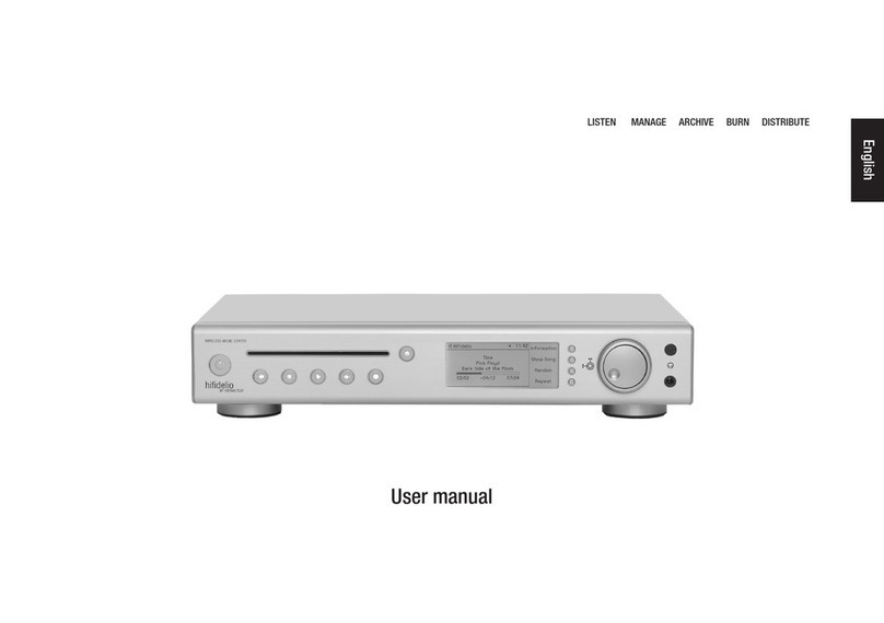 Hermstedt HIFIDELIO user manual