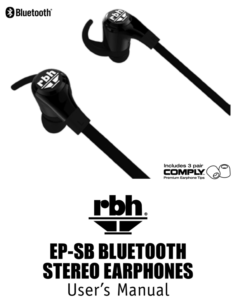 RBH Sound EP-SB user manual