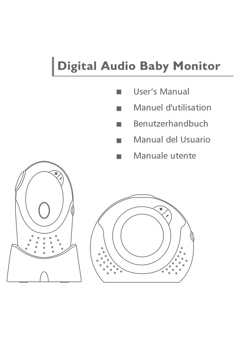 Luvion Digital Audio Baby Monitor User manual