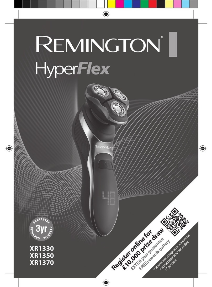 Remington XR1330 User manual Remington XR1330 User manual