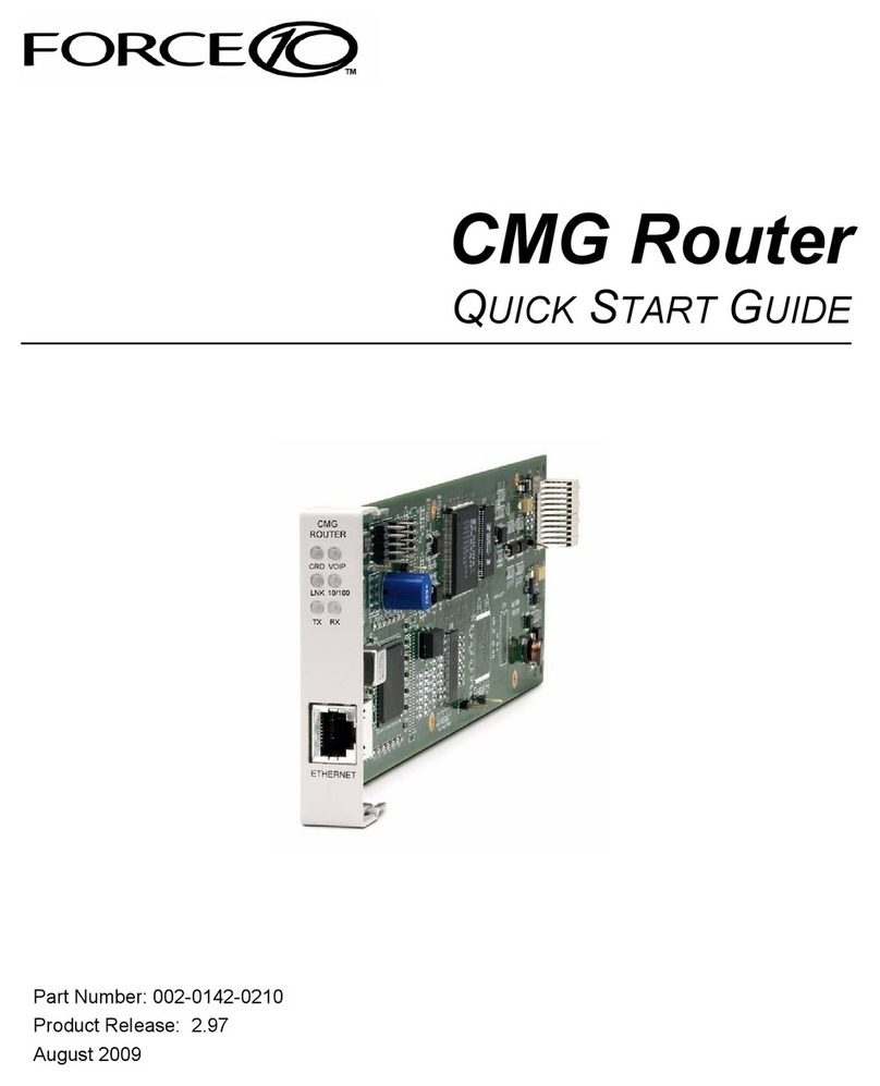 Force CMG Router quick start guide