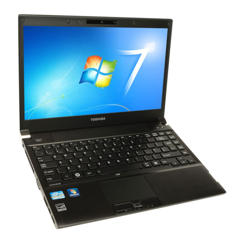 Toshiba Portege R830 User manual