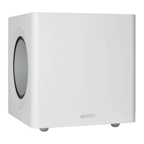 Monitor Radius 380 owner's manual