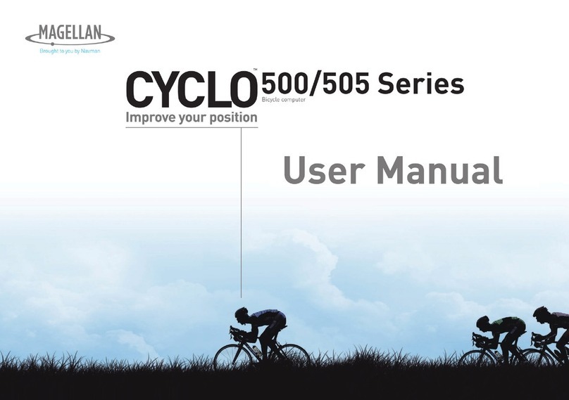 Magellan Cyclo 500 Series User manual