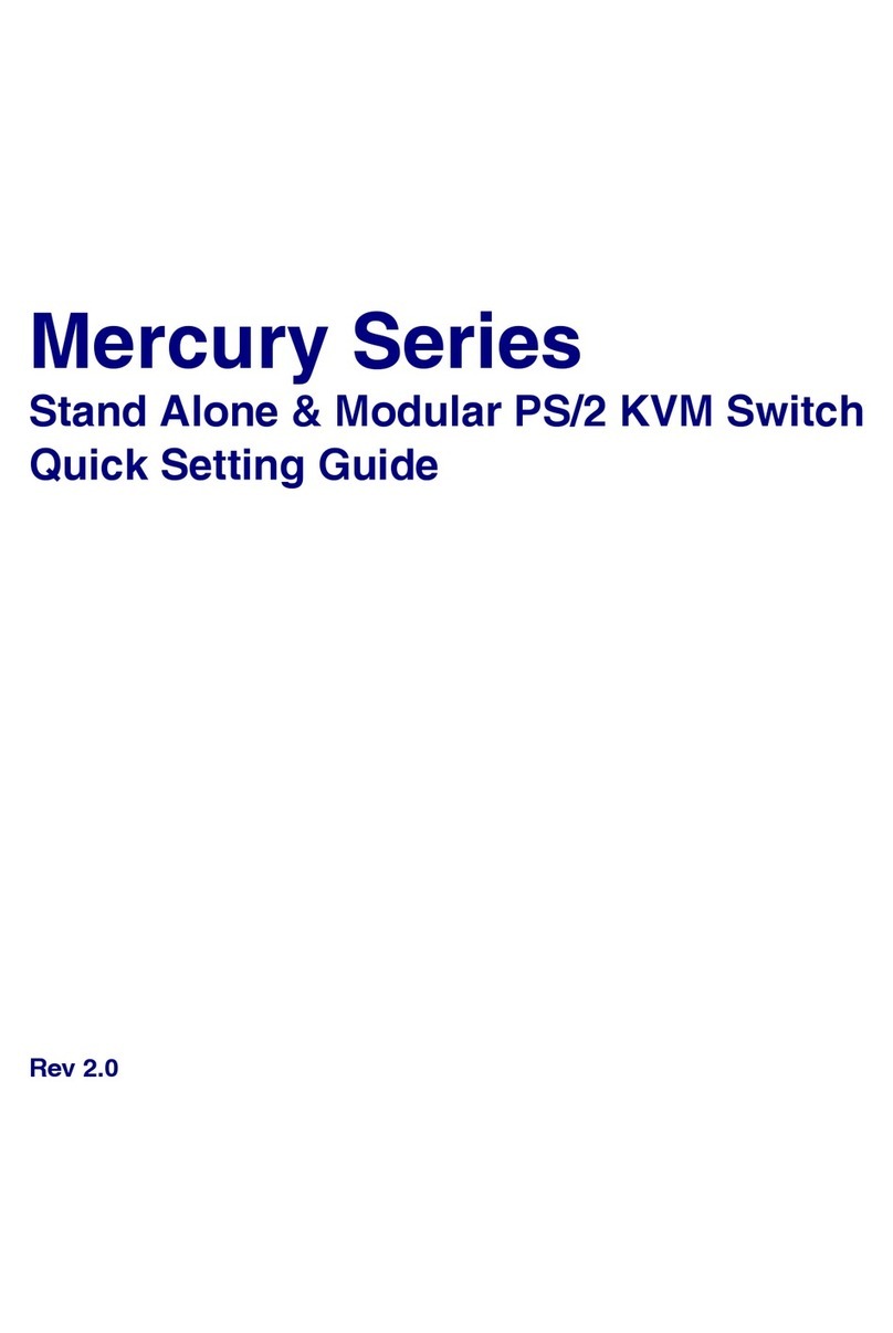 Broadrack Mercury Series User instructions