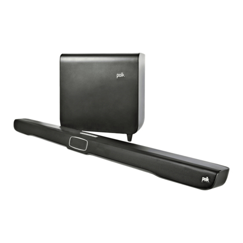 Polk Mono Omni SB1 User manual Polk Mono Omni SB1 User manual