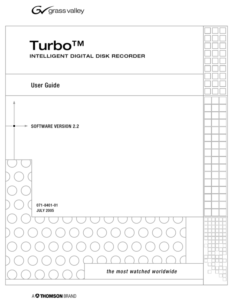 GRASS VALLEY Turbo user guide