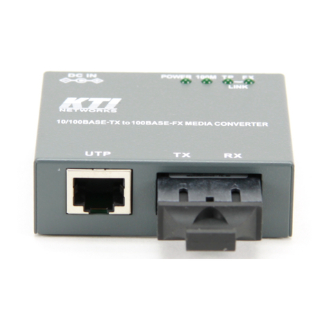 KTI Networks KFC-200 User manual