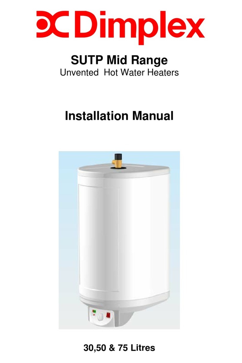 Dimplex SUTP Mid Range User manual