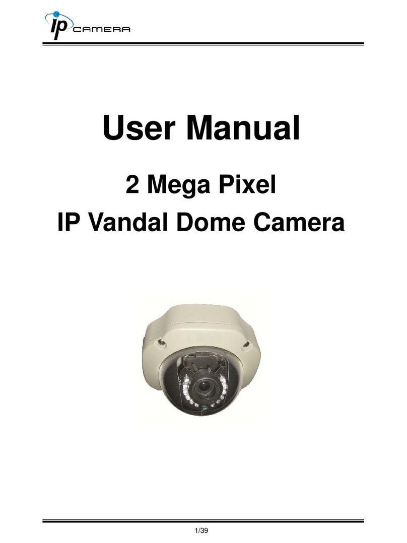 IP Camera 2 Mega Pixel IP Vandal Dome Camera user manual IP Camera 2 Mega Pixel IP Vandal Dome Camera user manual