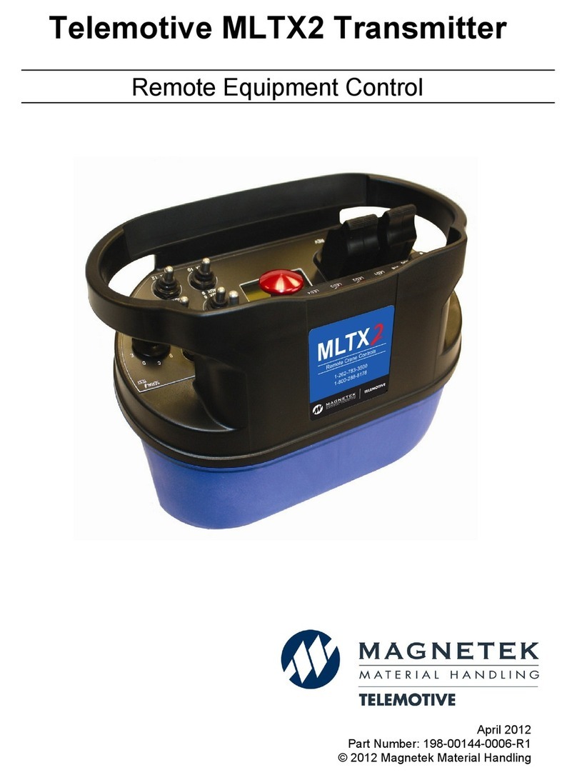 Magnetek Telemotive MLTX2 user guide
