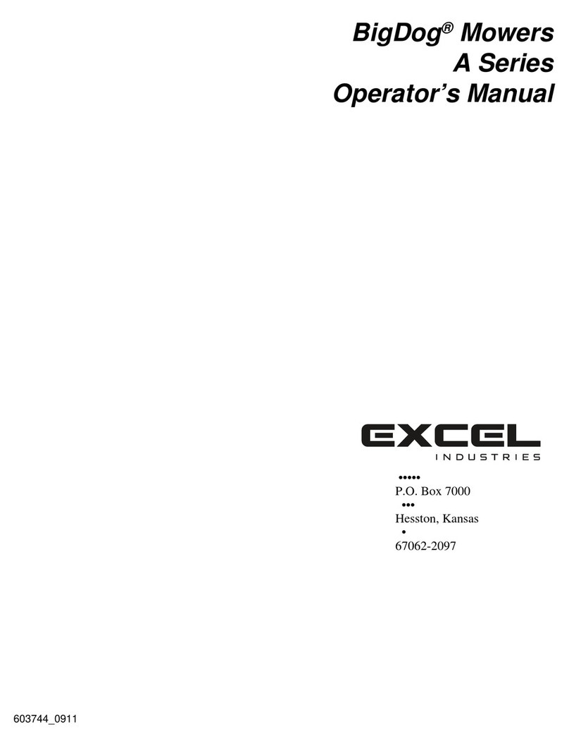 Excel BigDog A Series User manual