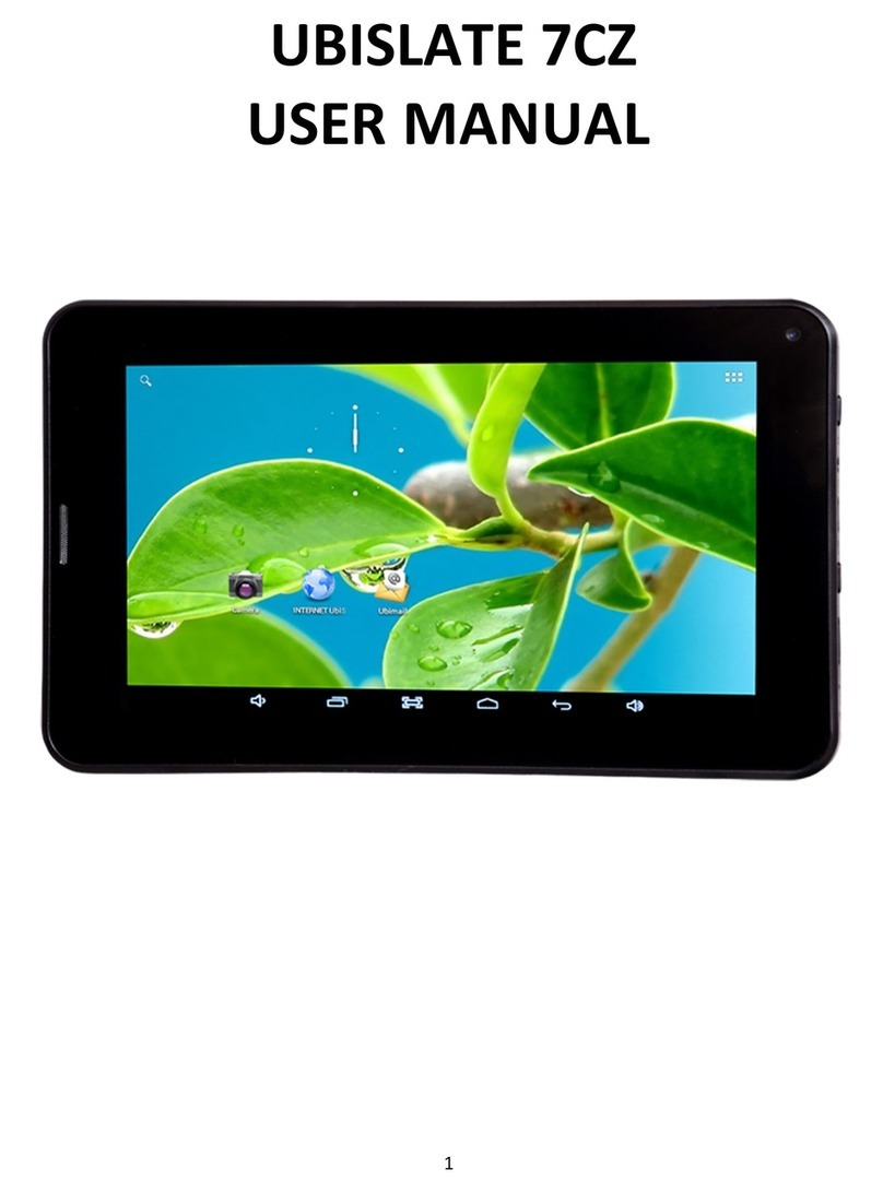 UBISLATE 7CZ user manual