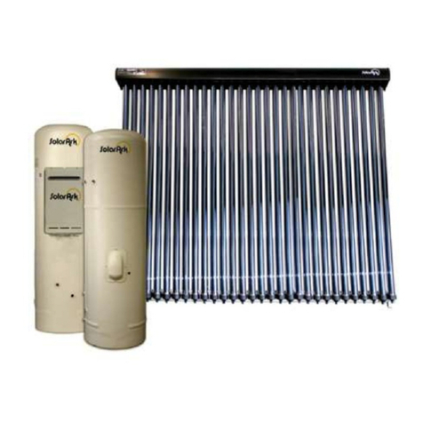 SolarArk Solar Hot Water Systems installation manual