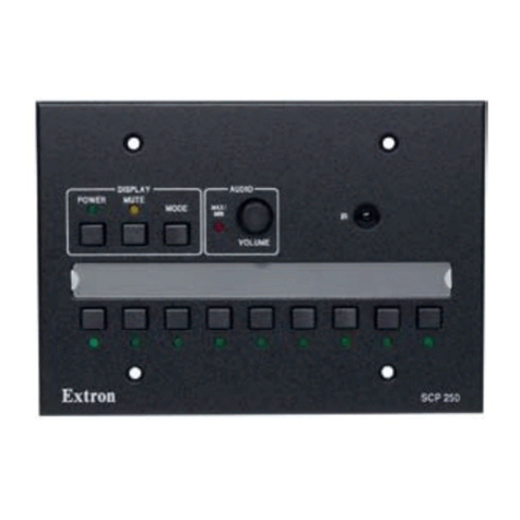 Extron electronics SCP 250 user manual