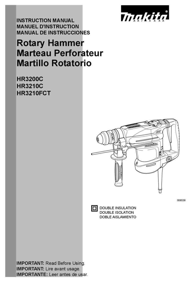 Makita HR3200C instruction manual